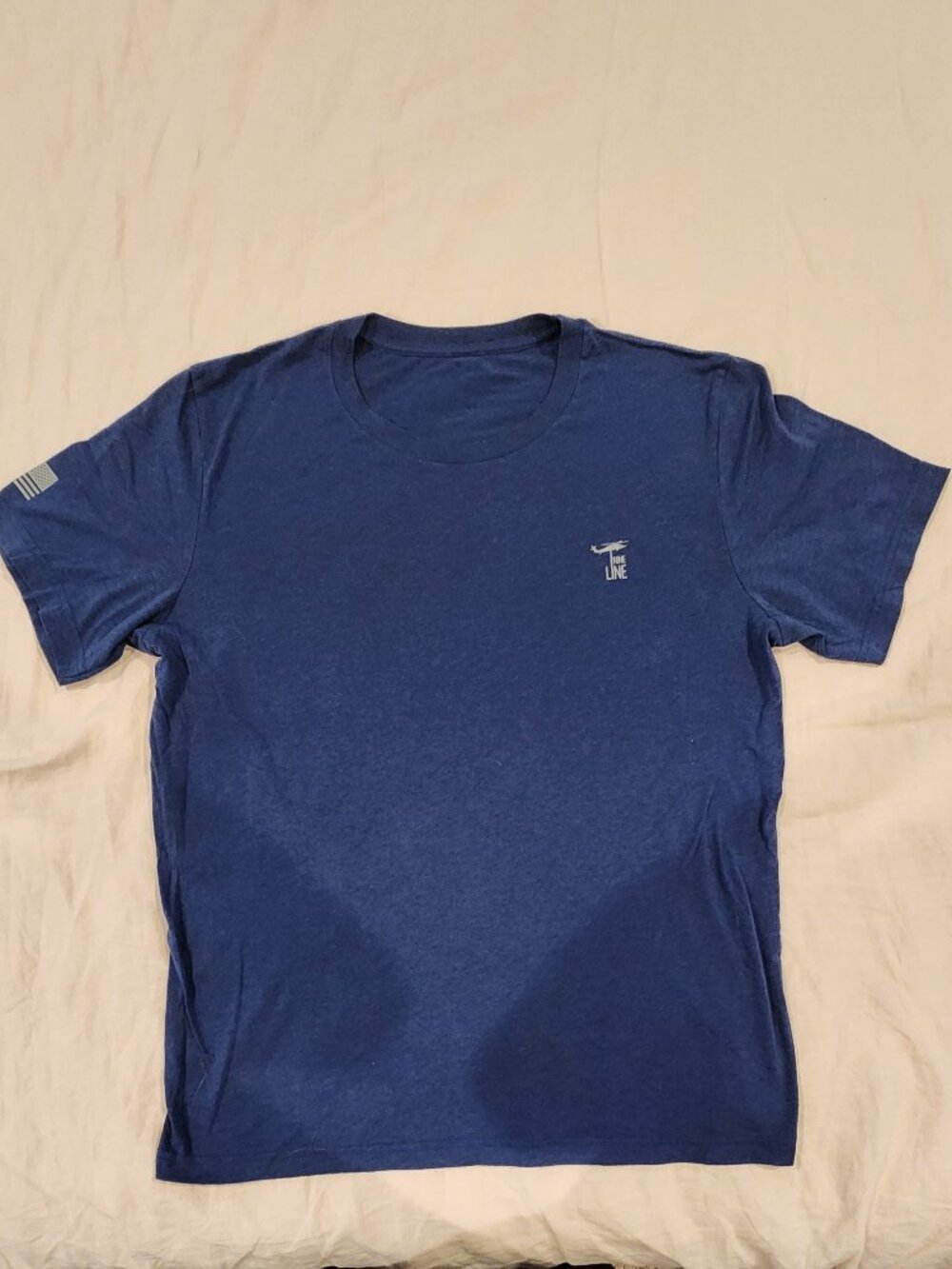 Nine Line Apparel Athletic T-Shirt Blue